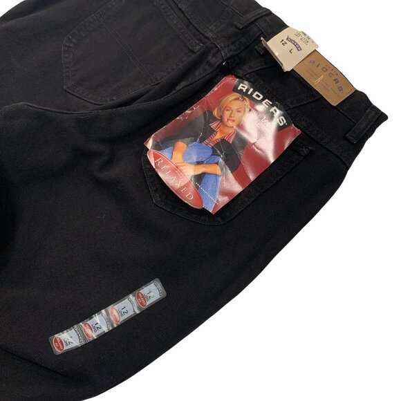 New With Tags Vintage 90's Mom Jeans  | 12 L | Riders by Lee Deadstock - Picture 3 of 7
